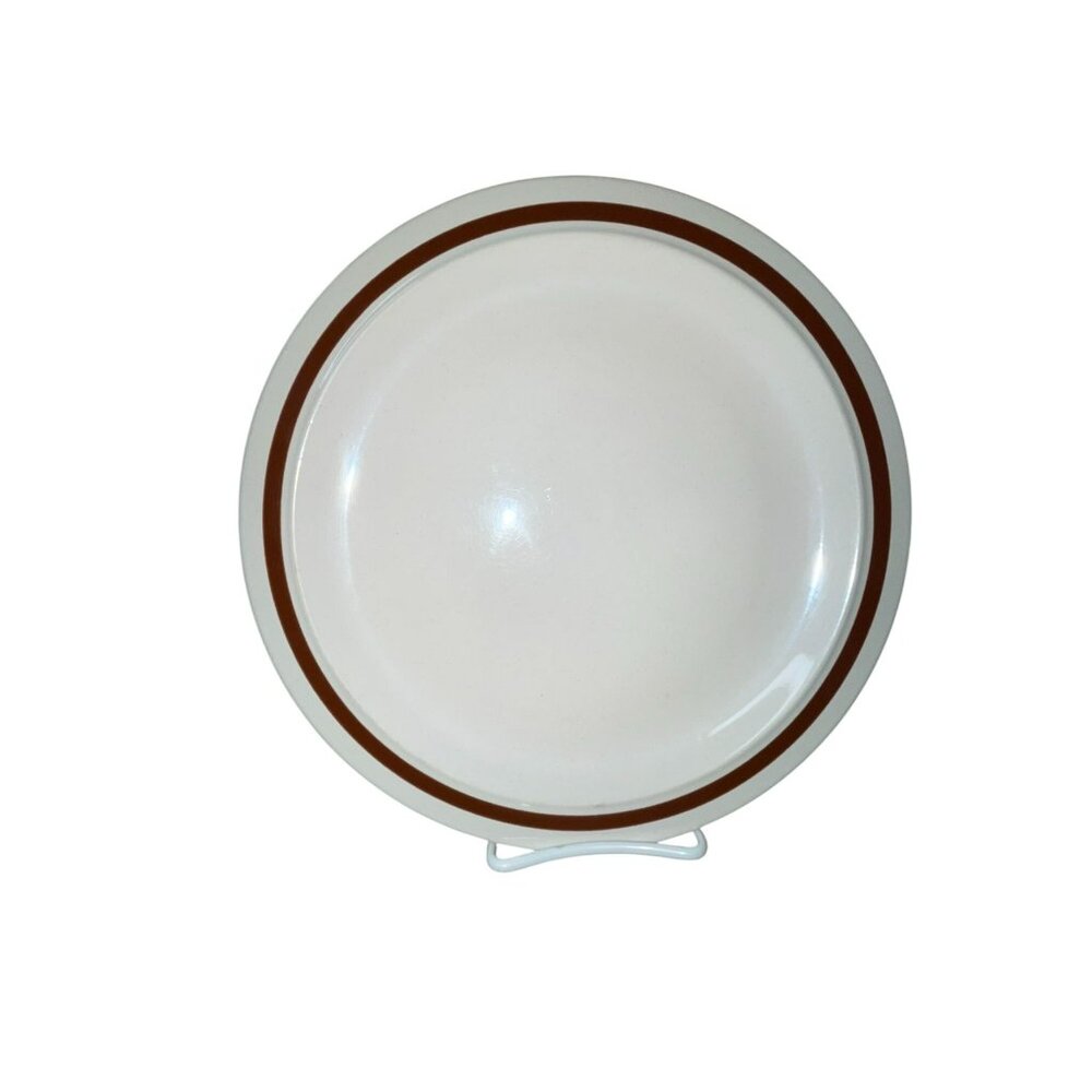 Vintage Four Seasons Clearbrook Plate Used Replacement Brown Cream Japan